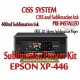 Epson XP-446 Sublimatio printer bundle,CISS Kit,sublimation ink & sub paper