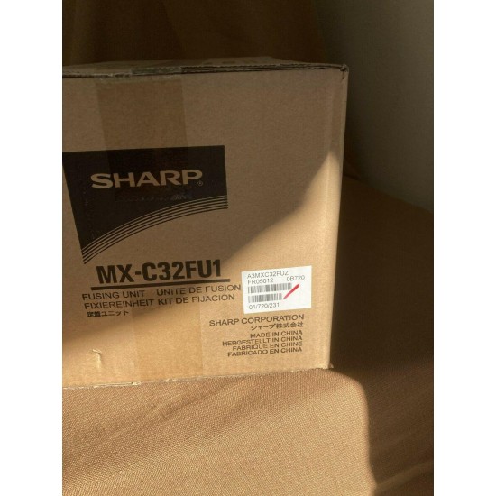 Sharp MX C32FU1 Fuser Unit.  Brand new in unopened factory taped box.