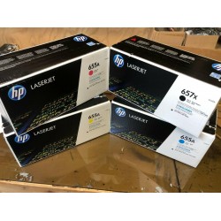 HP 655A 657X CF470X CF451A CF452A CF453A RETAIL BOXES Brand New And Genuine HP