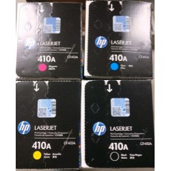 set of HP CF410A CF411A CF412A CF413A toner (black, cyan, yellow, magenta)