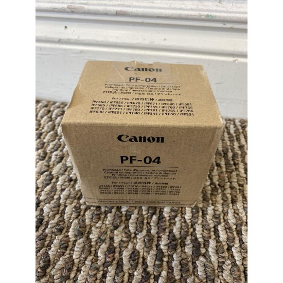 Genuine Canon PF-04 Print Head