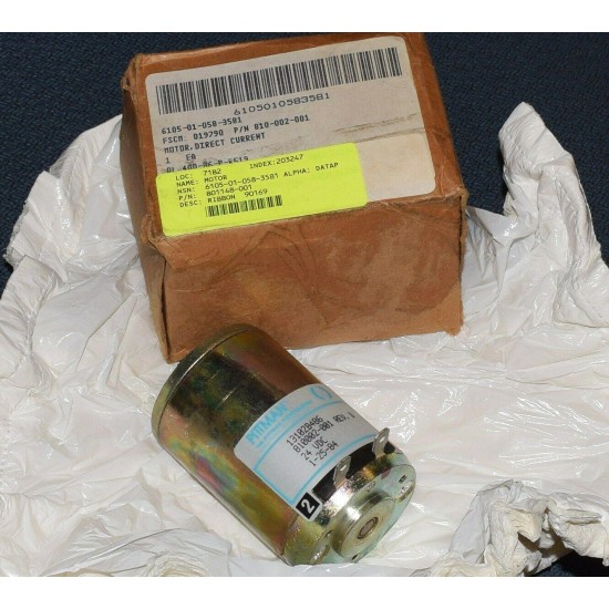 DATAPRODUCTS 2230 PRINTER RIBBON MOTOR 2200 810002-001 6105-01-058-3581