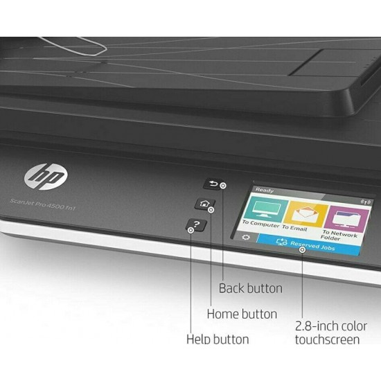 HP ScanJet Pro 4500 fn1 Network OCR Scanner