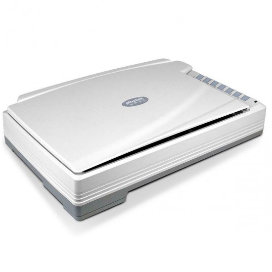 Plustek OpticPro A320E A3 CCD Flatbed Scanner #783064089388