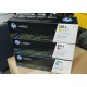 HP 201A Original LaserJet Toner Cartridge 3 pack CF401A,CF402A,CF403A)