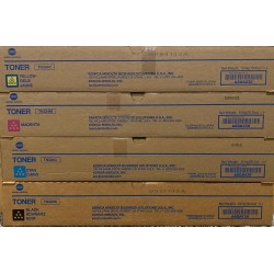 OEM Konica Minolta toner TN324 YMCK for bizhub C368/C308/C258 factory sealed set