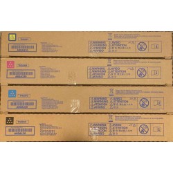 OEM Konica Minolta toner TN324 YMCK for bizhub C368/C308/C258 factory sealed set