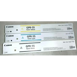 CANON GPR-55 Toner Cartridge Black Cyan Magenta Yellow  C5535i  C5540i  C5550i