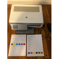 HP Photosmart C8180 All-in-One Color Inkjet Printer w/Built-in CD/DVD Drive