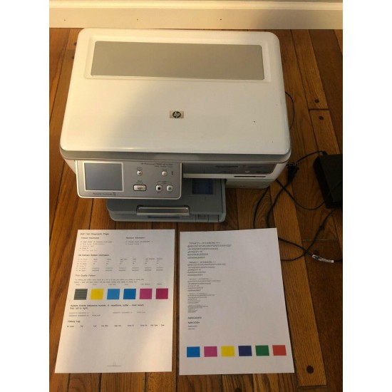 HP Photosmart C8180 All-in-One Color Inkjet Printer w/Built-in CD/DVD Drive