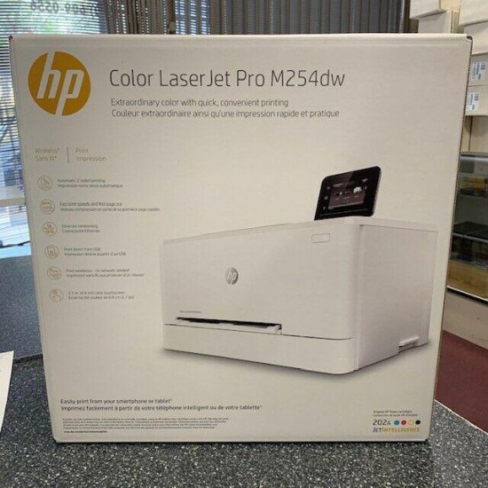 Brand New HP LaserJet Pro M254dw Wireless Color Laser Printer T6B60A Sealed